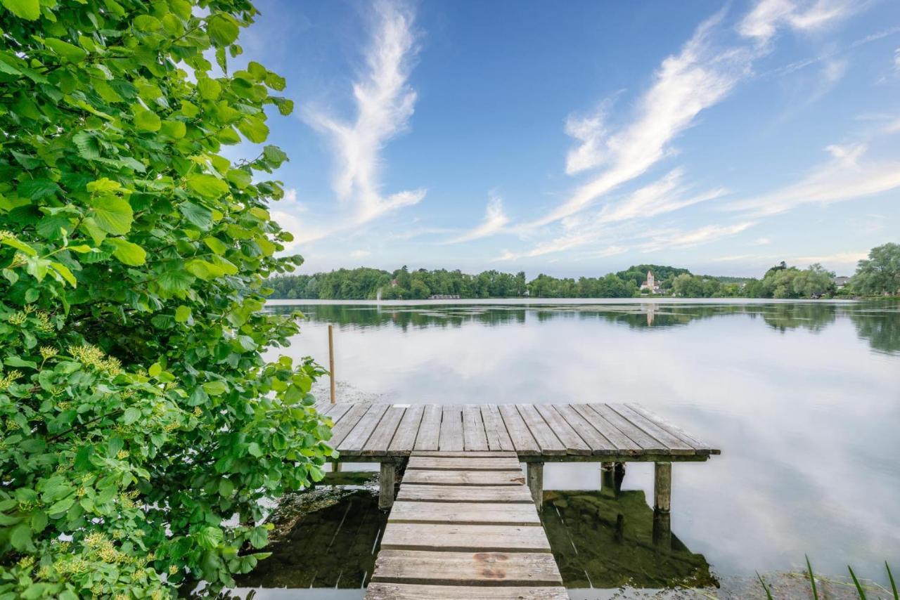 Sopherl Am See - Fruehstueck Auf Der Seeterrasse, Sehr Ruhig Und Wunderschoen Am See, 3 Minuten Nach Oberpfaffenhofen, Viele Radtouren, Restaurants & Cafes In Der Umgebung Wessling Exterior photo
